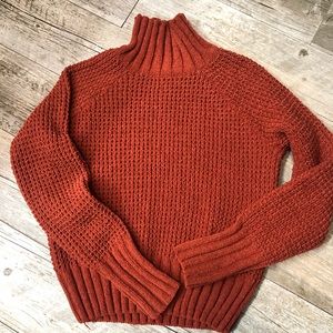 Turtleneck warm and cozy sweater